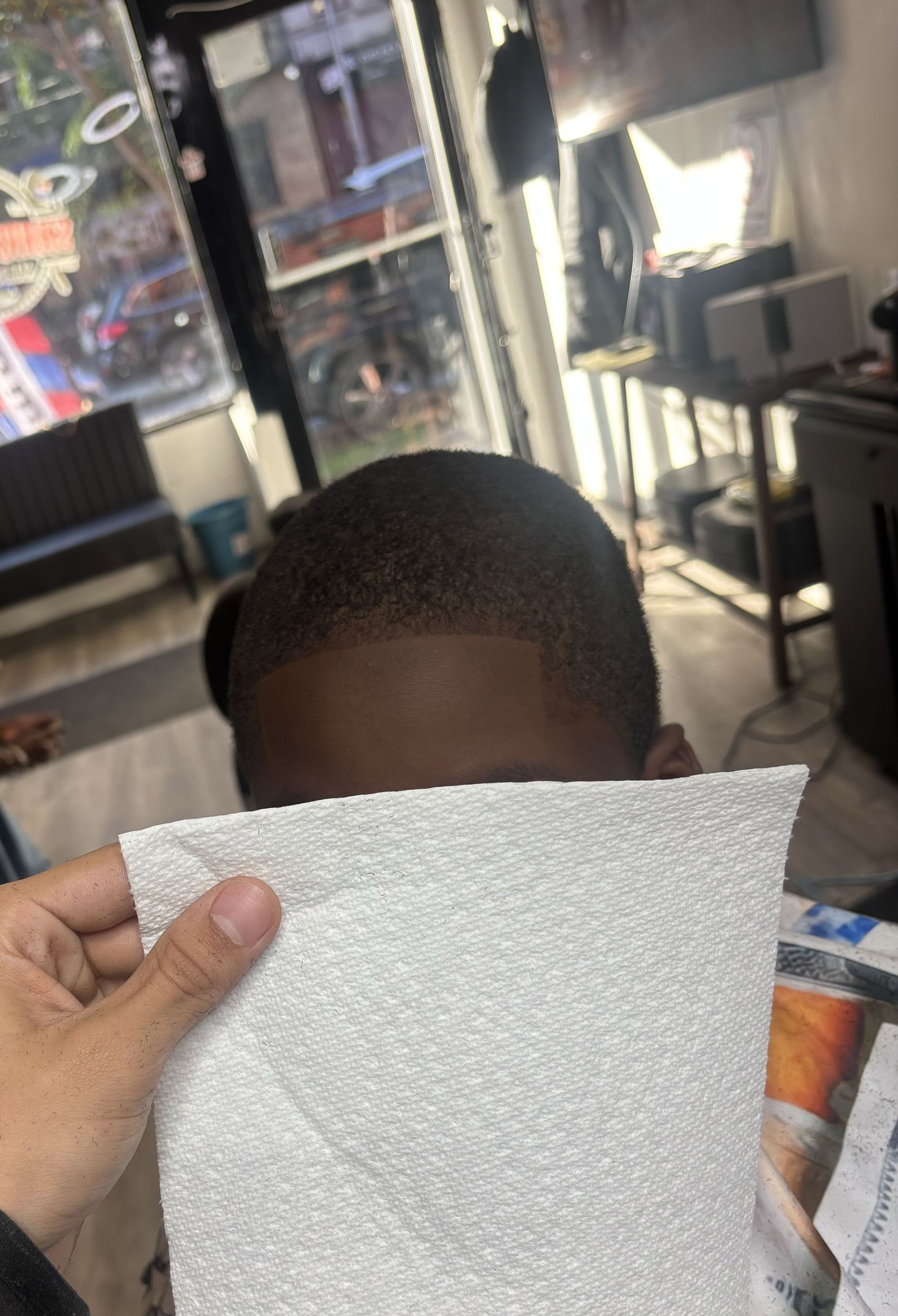 Fresh haircut by East.Side.Kutz, 1st Ave NYC