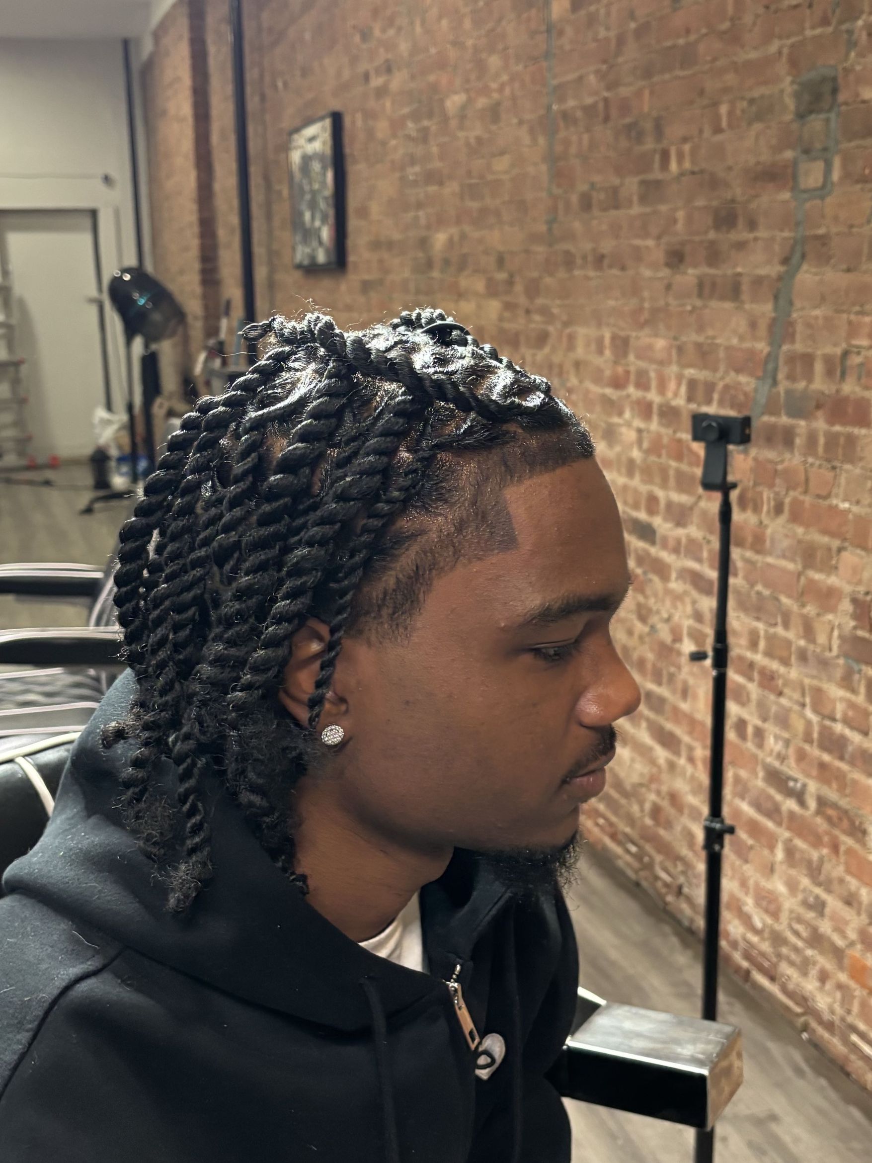 Fresh work from East.Side.Kutz barbershop, East Harlem NYC